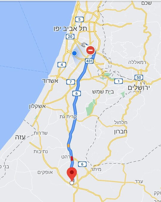 מחיר מונית מנתבג לבאר שבע